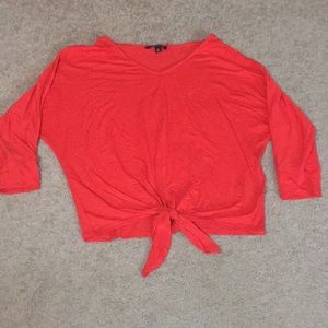 Orange shirt